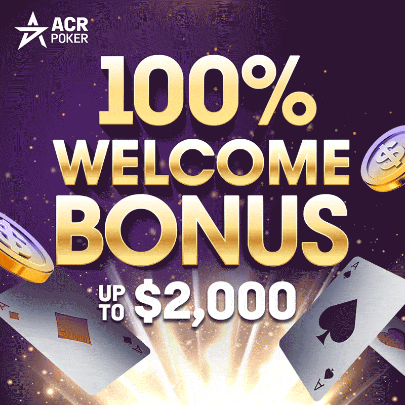acr poker welcome bonus