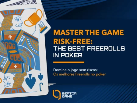 Domine o jogo sem riscos: Os melhores freerolls no poker