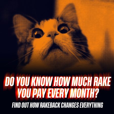 Do you know how much rake you pay every month? Find out how rakeback changes everything
