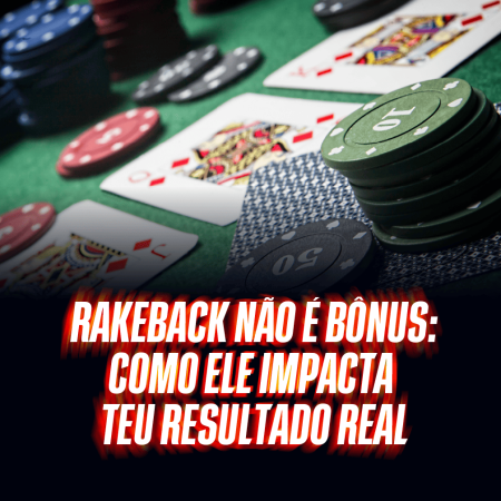 Rakeback não é bônus: como ele impacta teu resultado real
