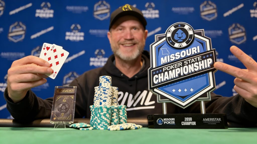 Mike Estes Claims Second MSPT Title at Missouri Poker State Championship