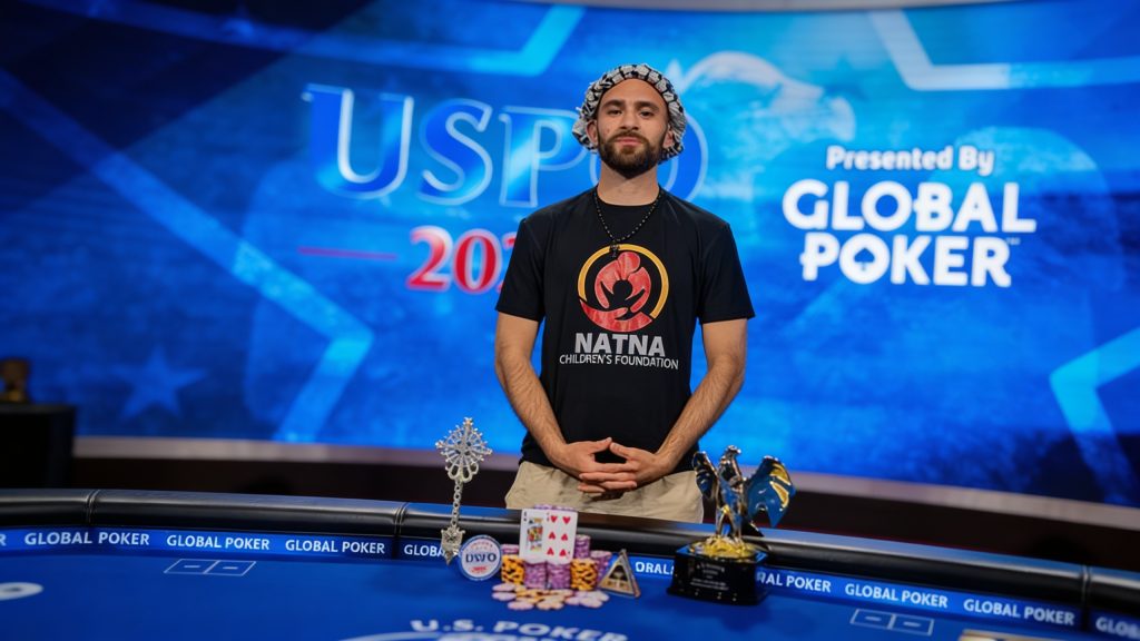 Aram Zobian Claims Victory in 2026 U.S. Poker Open Event #9