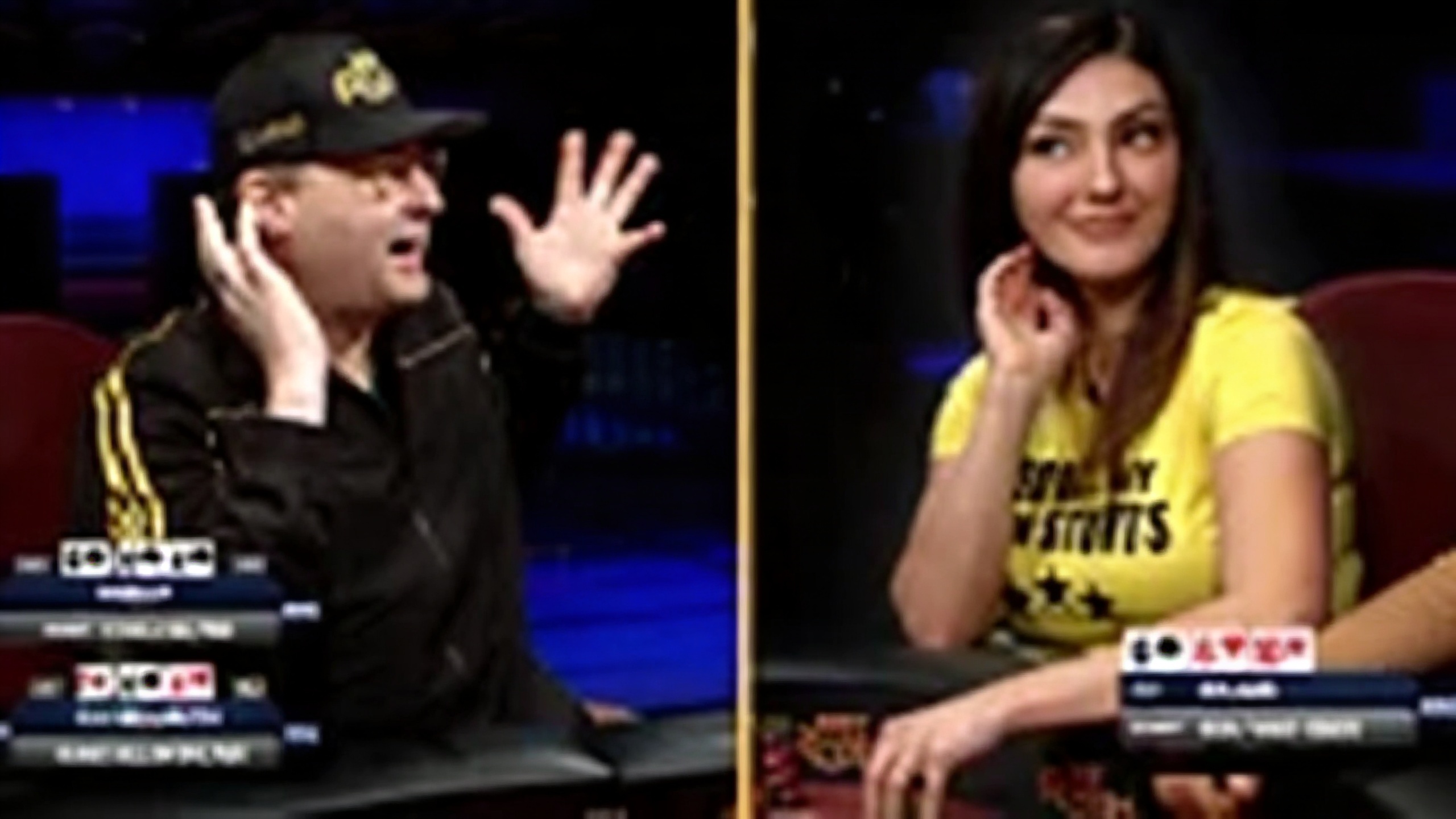 Controversy Erupts as Kelly Lucas Slowrolls Phil Hellmuth on Televised Game