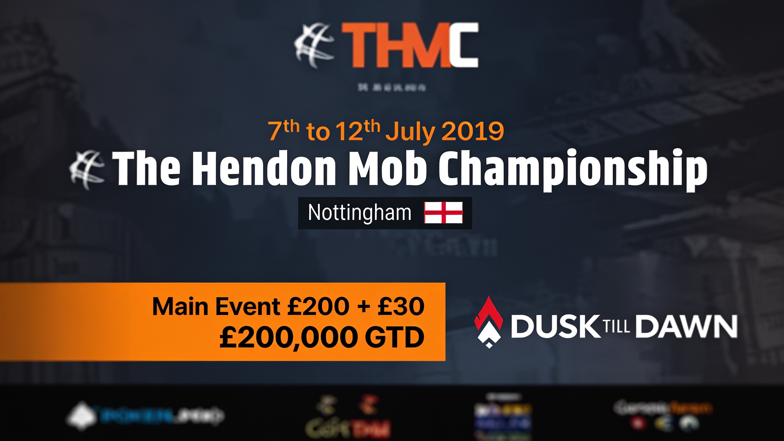 Hendon Mob Championship Returns to Nottingham in July