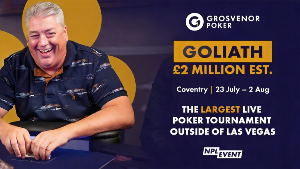 Grosvenor Poker to Livestream Nine Days of 2026 Goliath