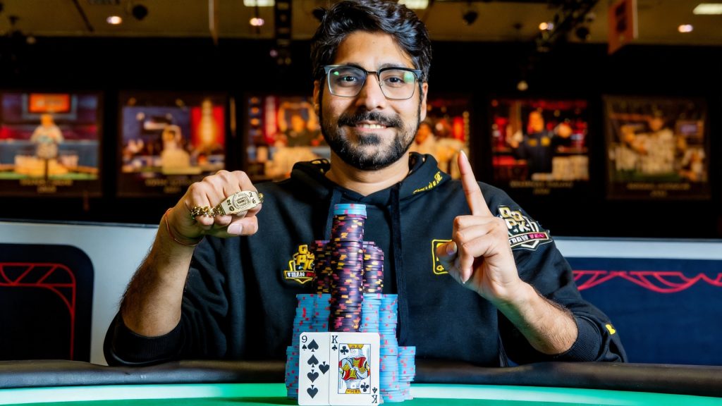 Nishant Sharma Wins Maiden WSOP Bracelet in $800 Deepstack Event