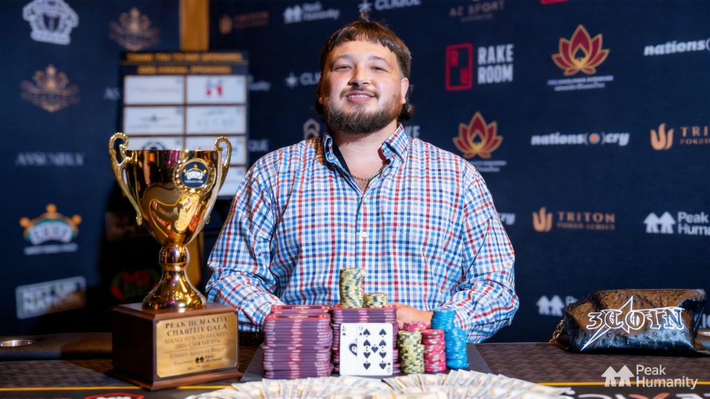 RakeRoom Awards $5K Caribbean Package at Peak Humanity Charity Poker Gala