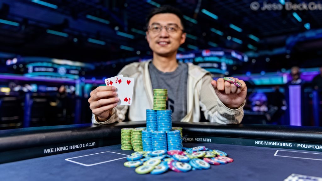 Zixuan Liu Claims WSOP Bracelet and New Car in $1,000 NLH Victory