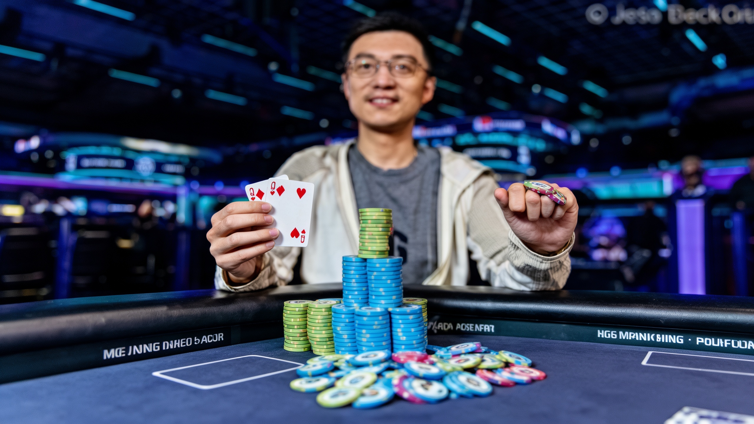 Zixuan Liu Claims WSOP Bracelet and New Car in $1,000 NLH Victory