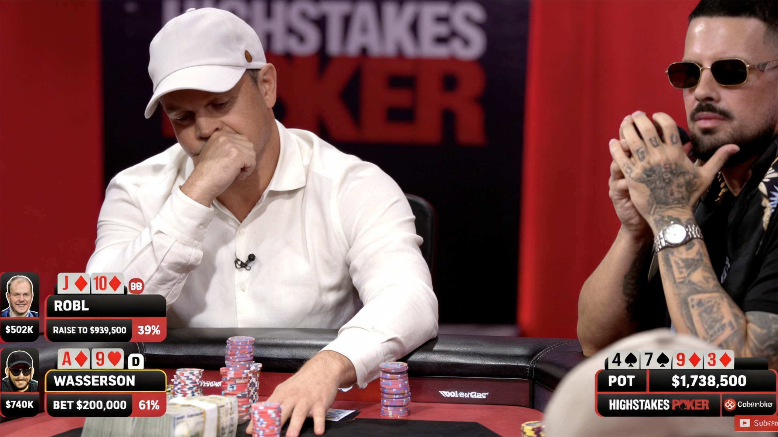 Andrew Robl Loses Record $2.4 Million Pot to Eric Wasserson