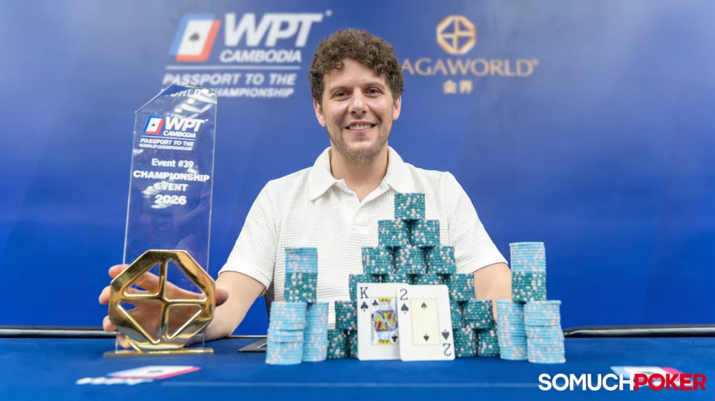Ari Engel Claims WPT Cambodia Championship Title