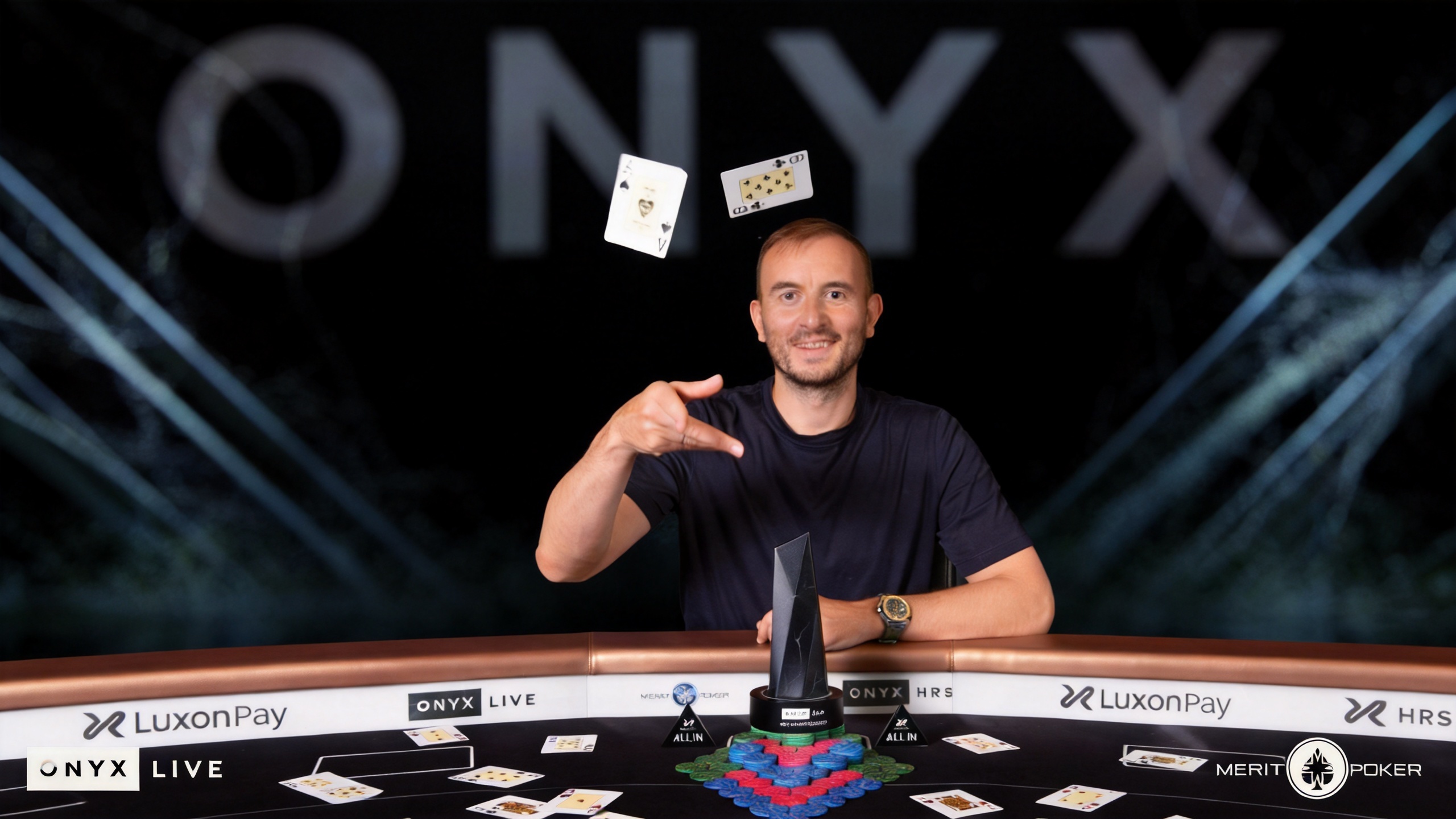 Mikalai Vaskaboinikau Wins $50,500 Onyx High Roller Championship for $450,000