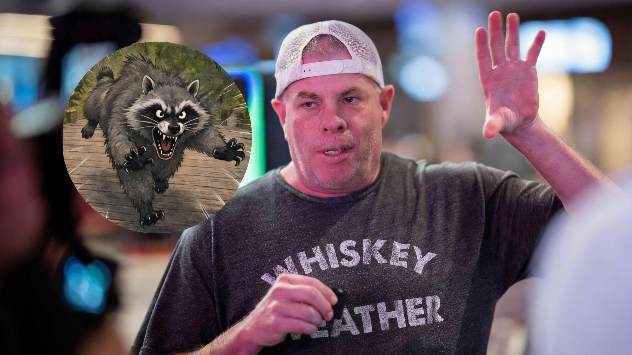 Raccoon Chase Injury Doesn't Stop Poker Player From Winning Tournament