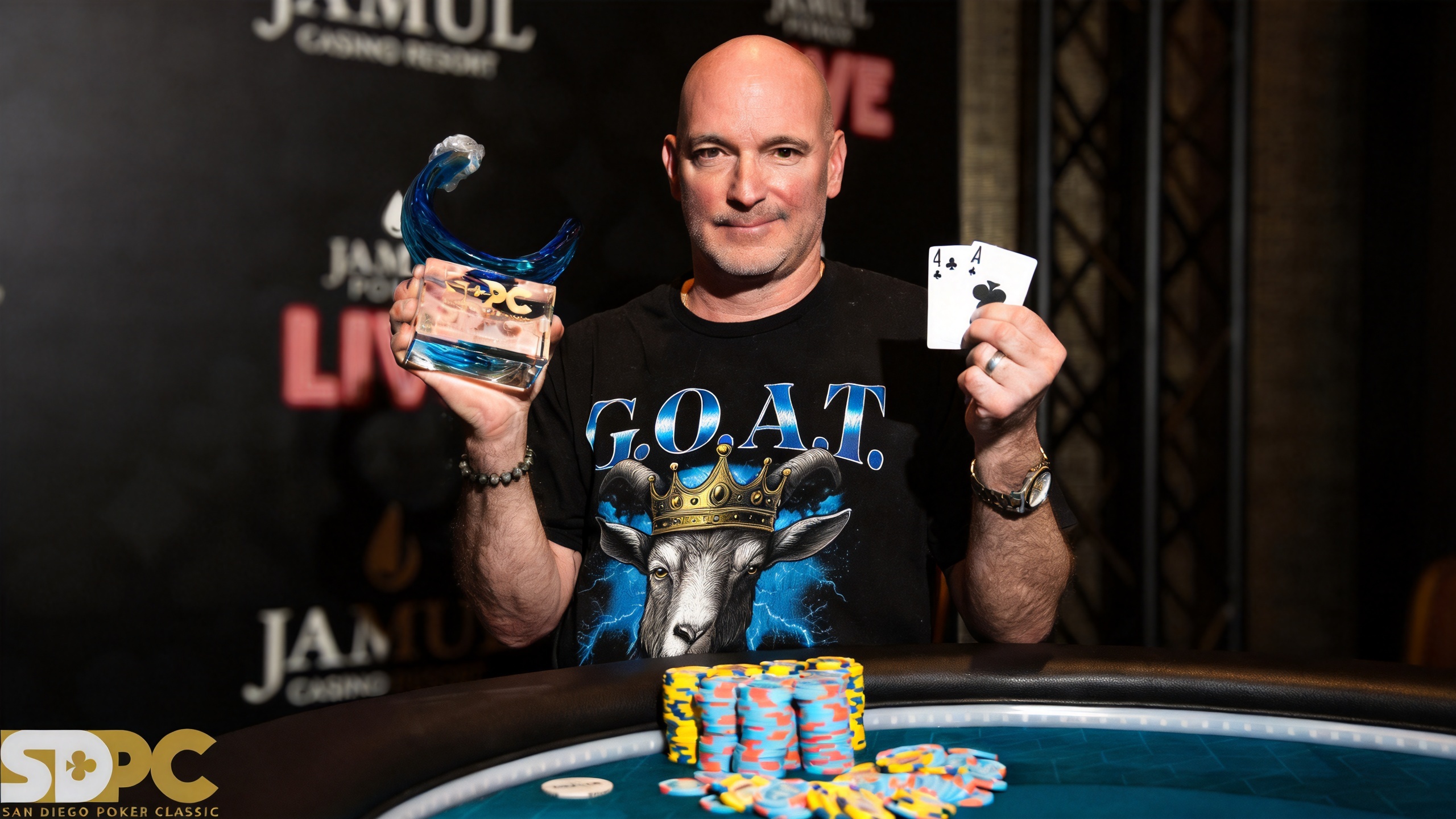 Scott Aulds Rallies from Massive Deficit to Win 2026 San Diego Poker Classic