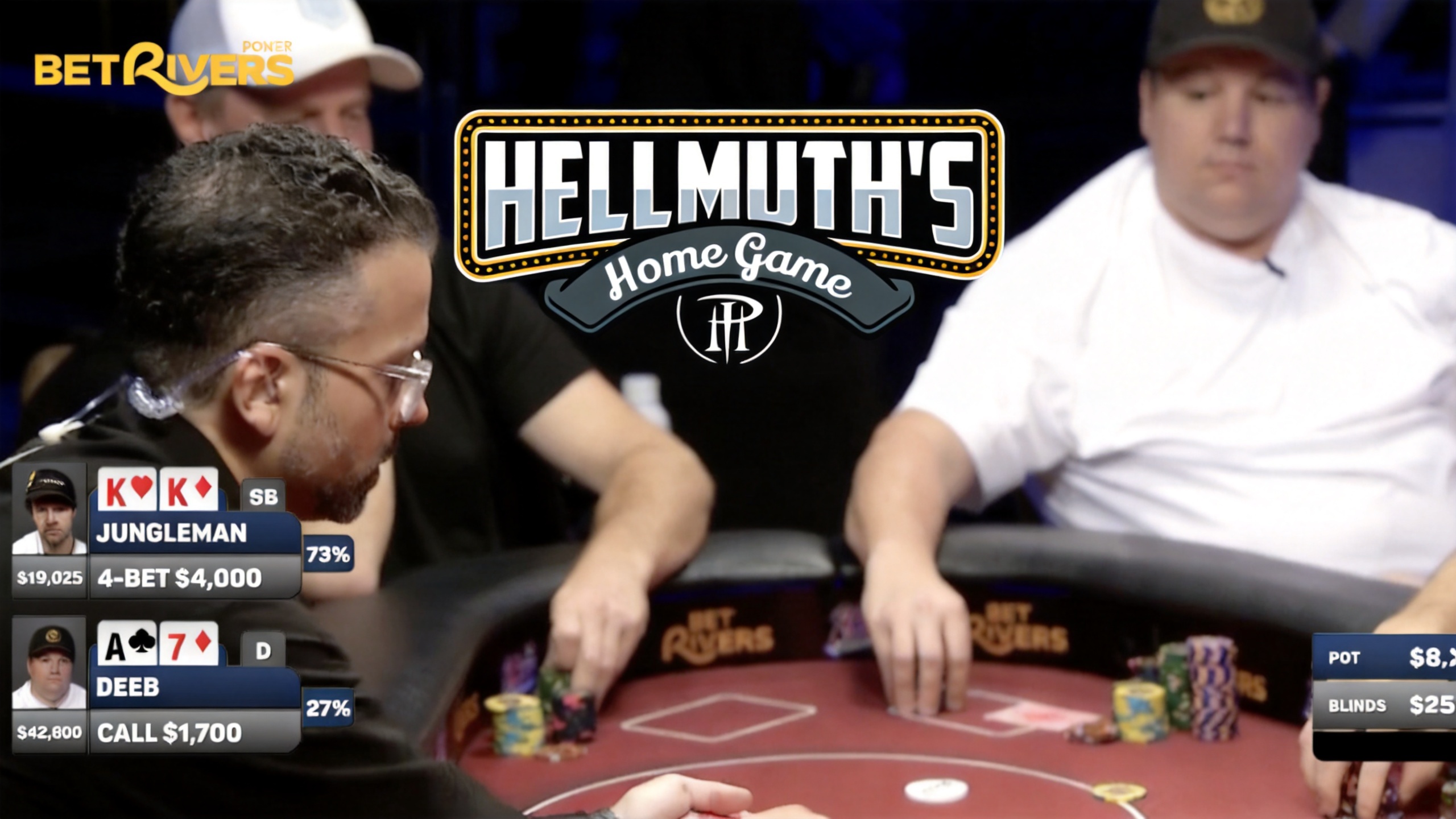 Tilly and Cates Headline Big Pots in Latest Hellmuth's Home Game Episode