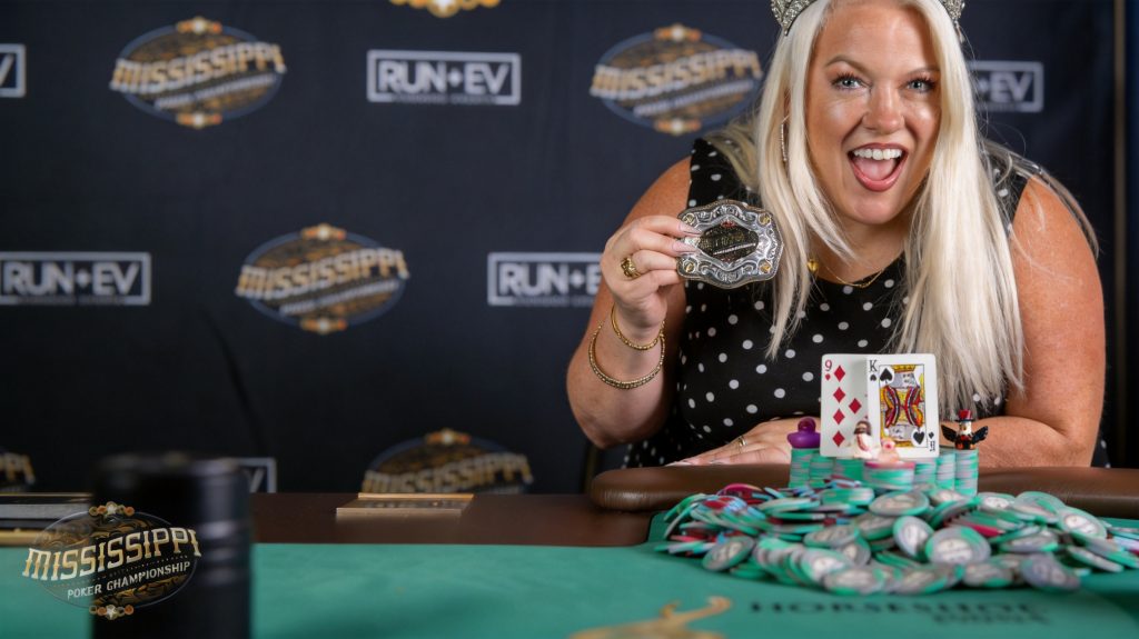 Amy Batson Crowned First-Ever Mississippi State Poker Championship Winner