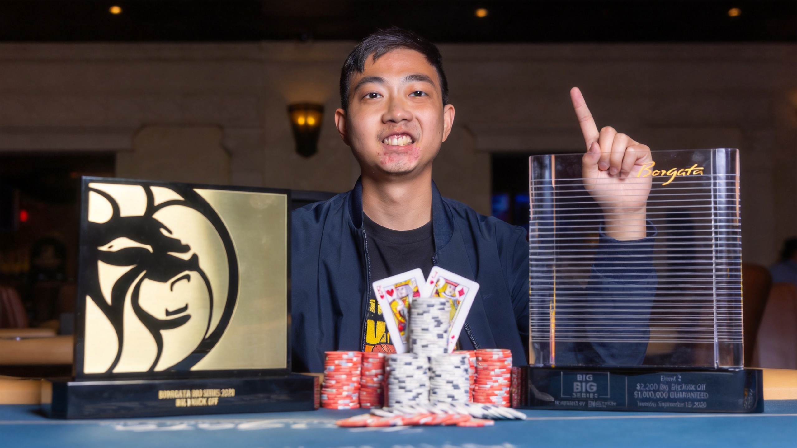 Andrew Chang Storms Back to Win Borgata's $2,200 Big Big Kick Off for $182,000