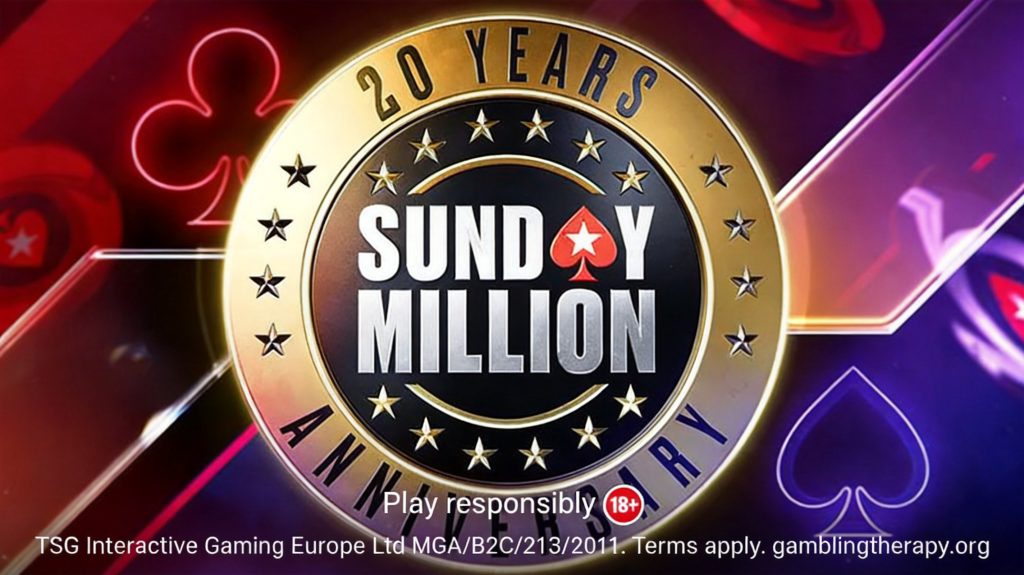 Belarusian Player "AHTOCb" Wins PokerStars Sunday Million 20th Anniversary