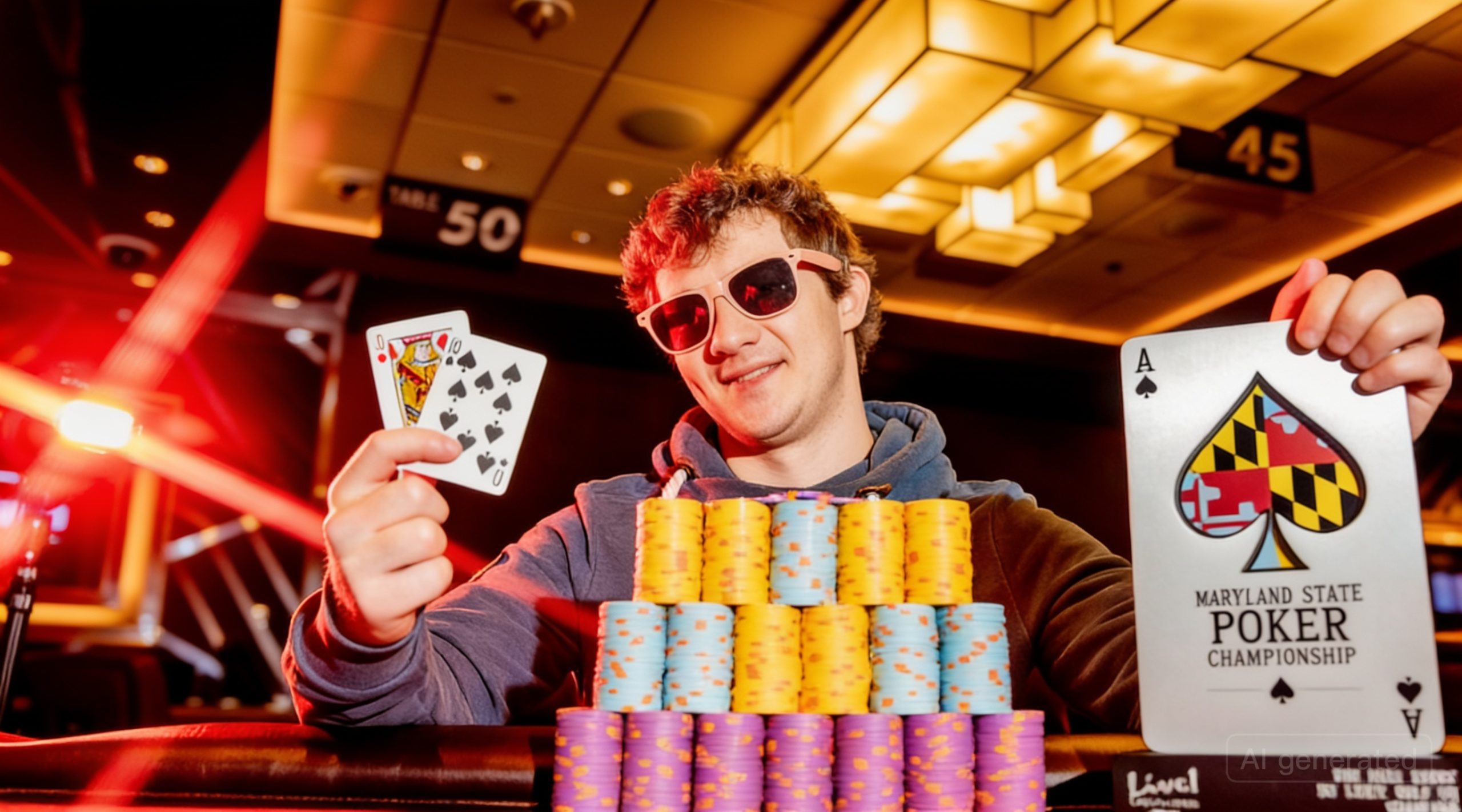 Daniel Iachan Wins Maryland State Poker Championship After Three-Way Deal