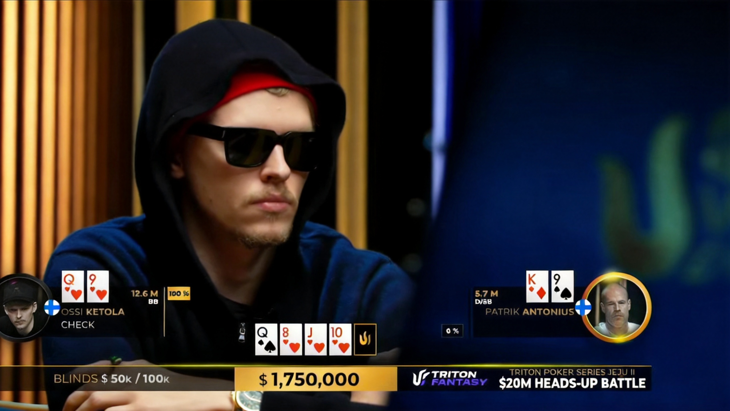 Ketola Beats Antonius in Record $20 Million Heads-Up Match
