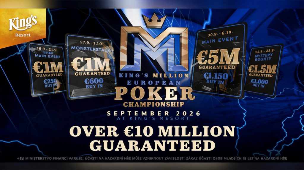 King's Resort Fills WSOPE Void with New €10M+ King's Million EPC