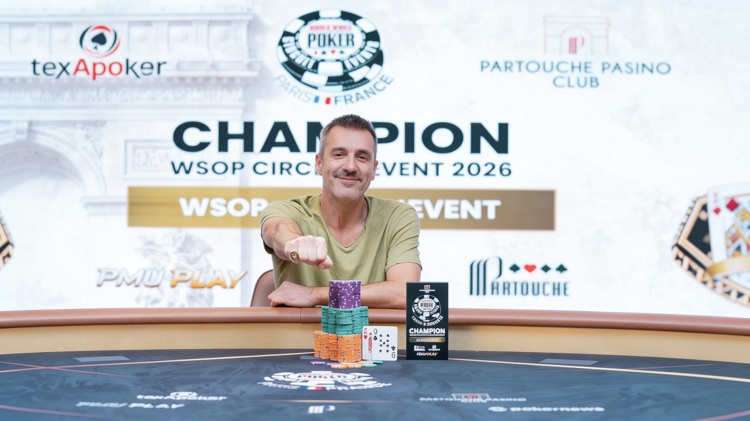 Pierre Chevalier Wins WSOPC Paris Main Event, Plans to Step Away From Poker