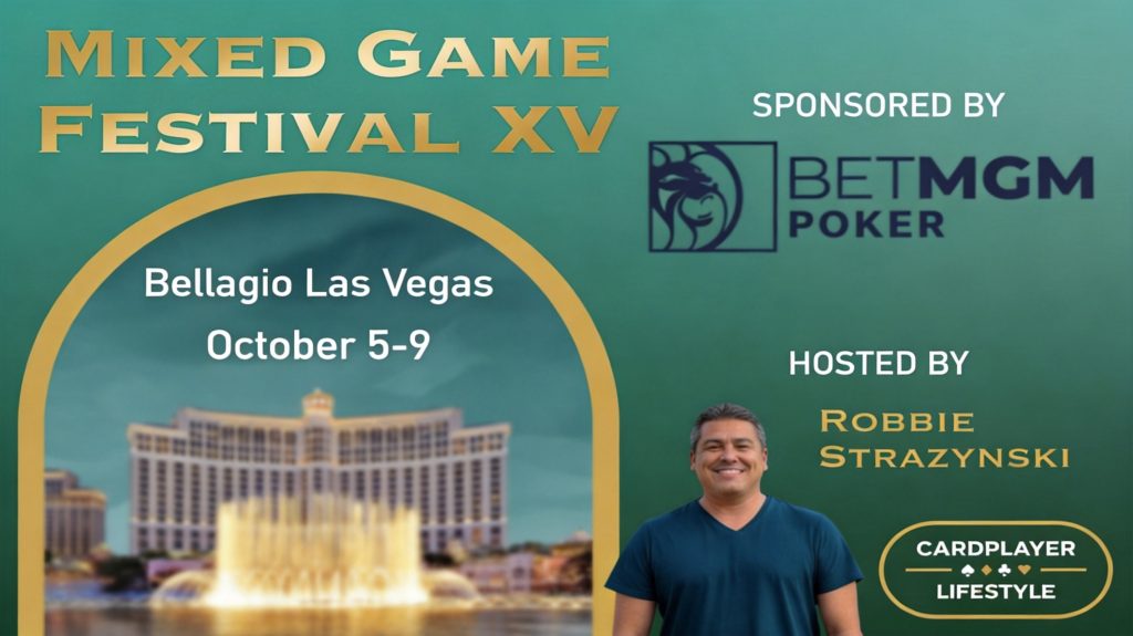 BetMGM Poker Awards $1,100 Bellagio Fall Classic Seats at Mixed Game Festival XV