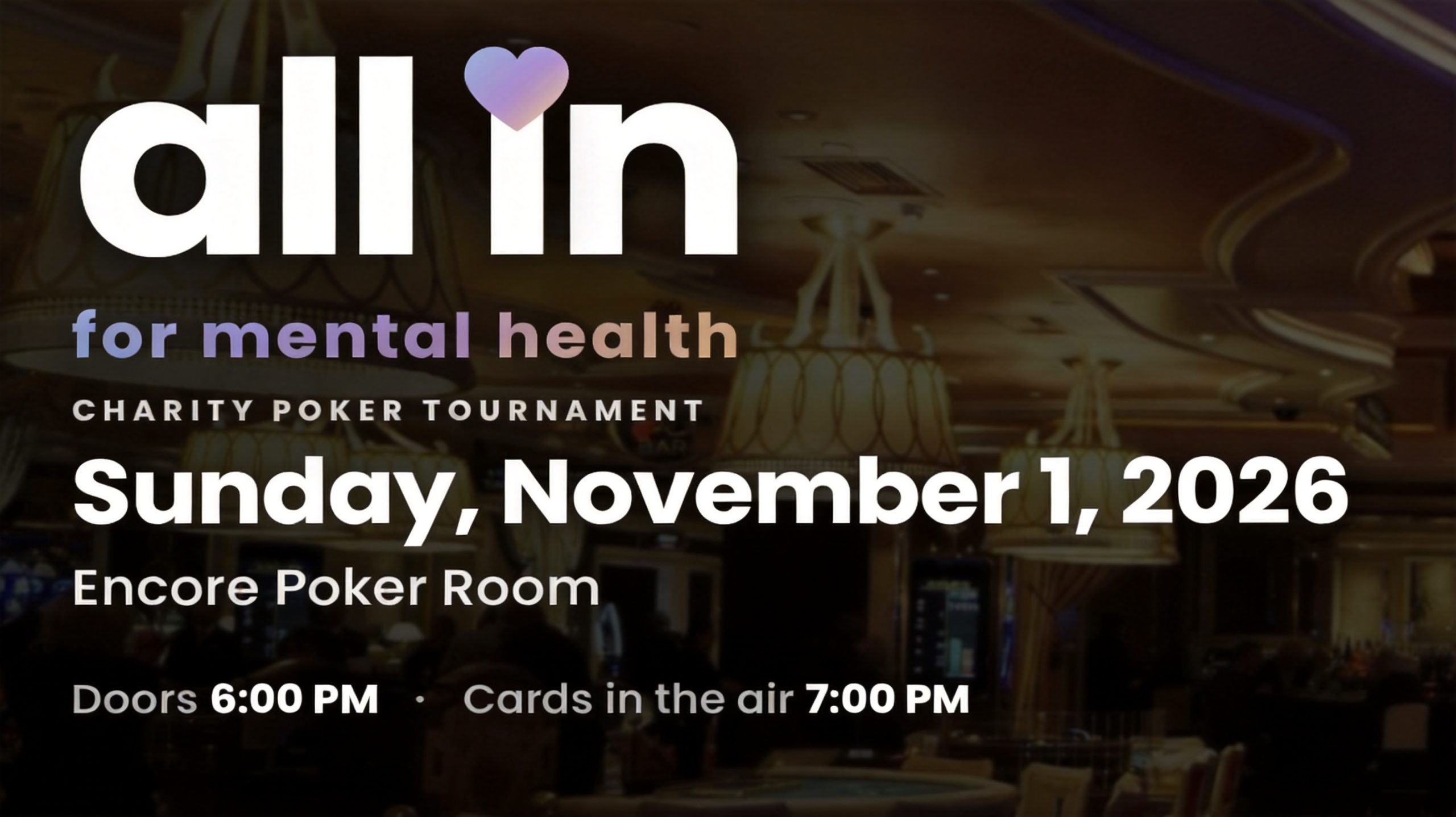 Charity Poker Event in Las Vegas Offers WPT World Championship Seat