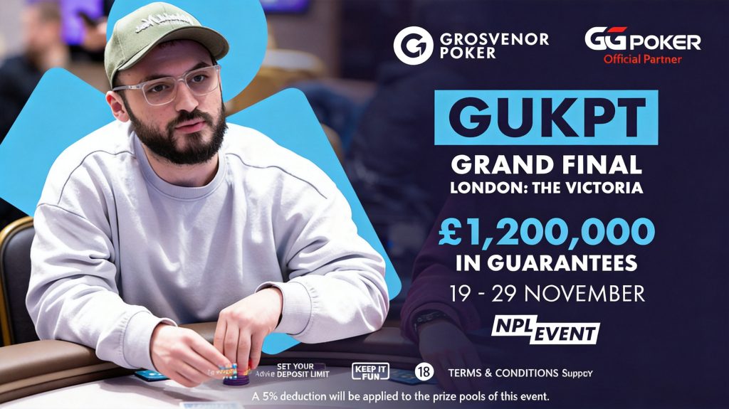 GUKPT Grand Final to Close 2026 Season at The Vic with £1.2M Guaranteed