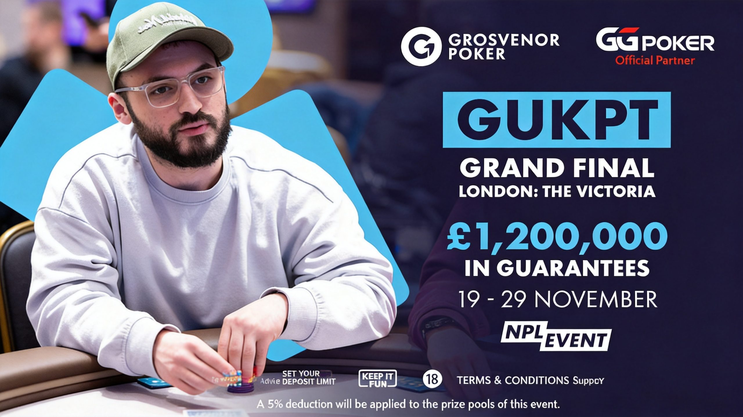 GUKPT Grand Final to Close 2026 Season at The Vic with £1.2M Guaranteed