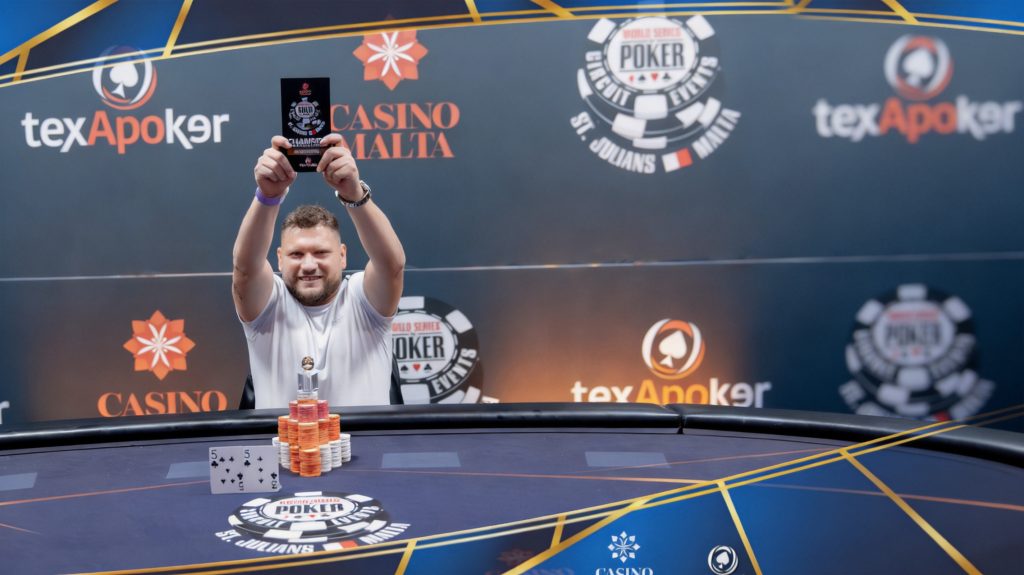 Luca Topazio Claims First-Ever WSOP Circuit Malta Main Event Title