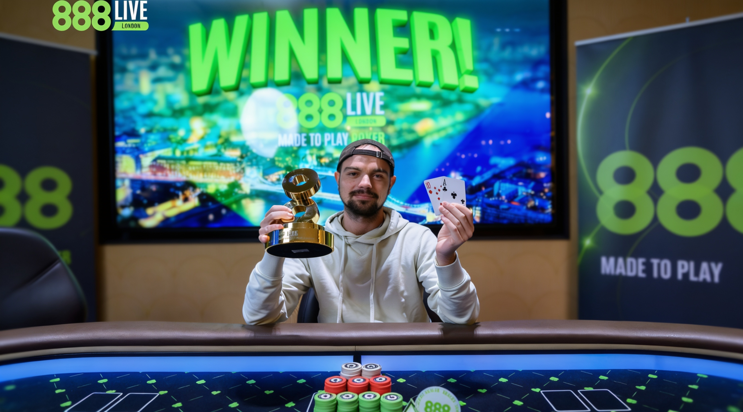 Marius Conan Wins 888LIVE London Main Event for £91,170