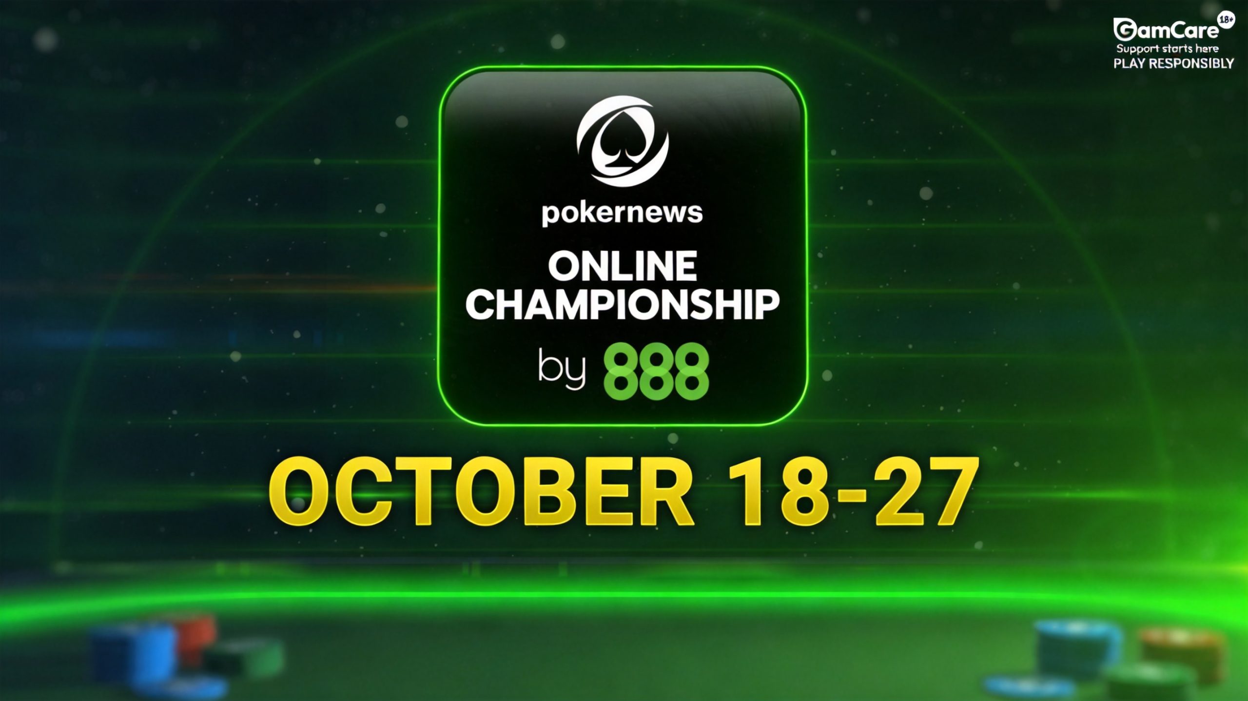 PokerNews Online Championship by 888 Set for October 18-27 Return