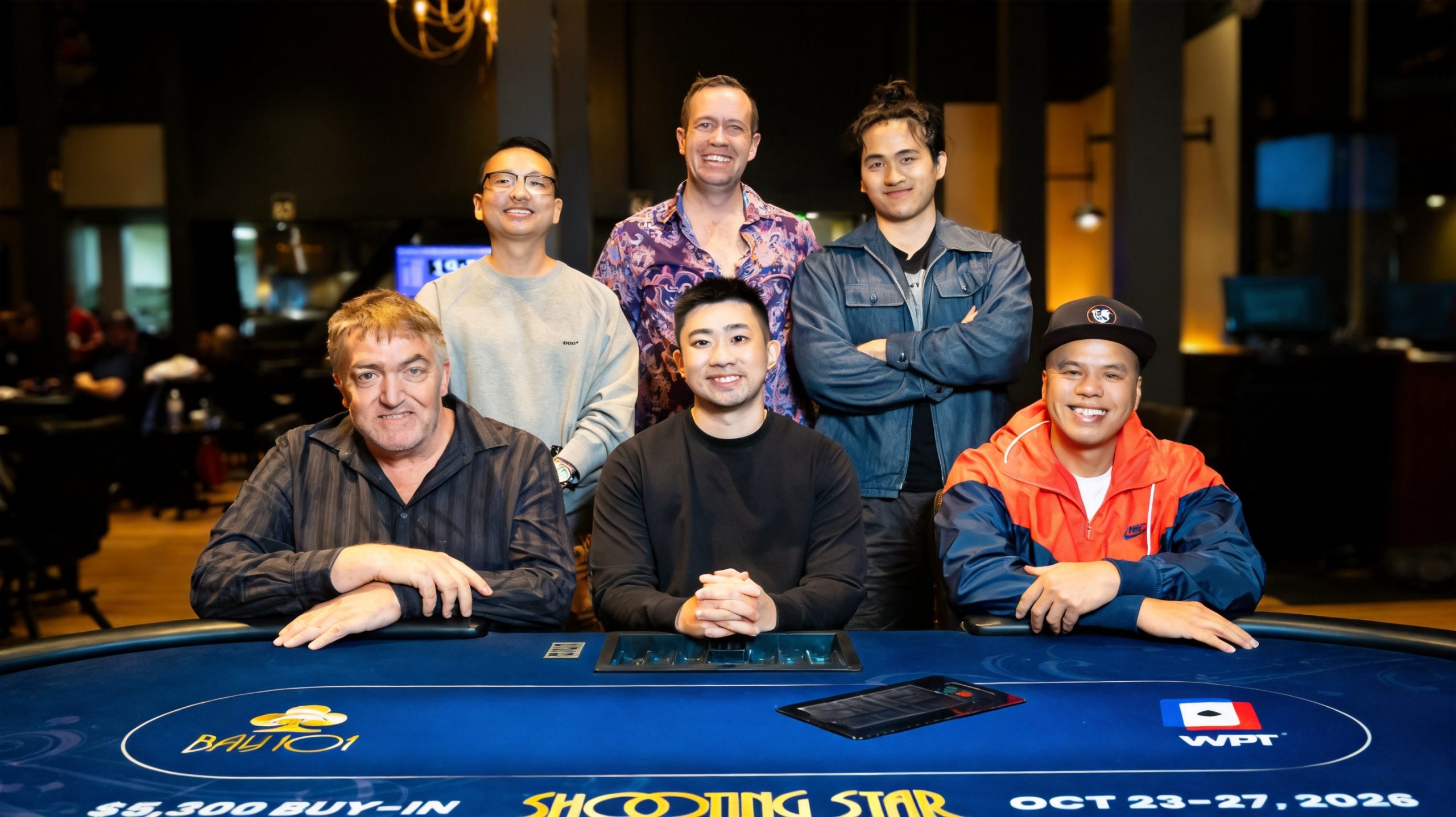 WPT Bay 101 Shooting Star Final Table Set for December in Las Vegas
